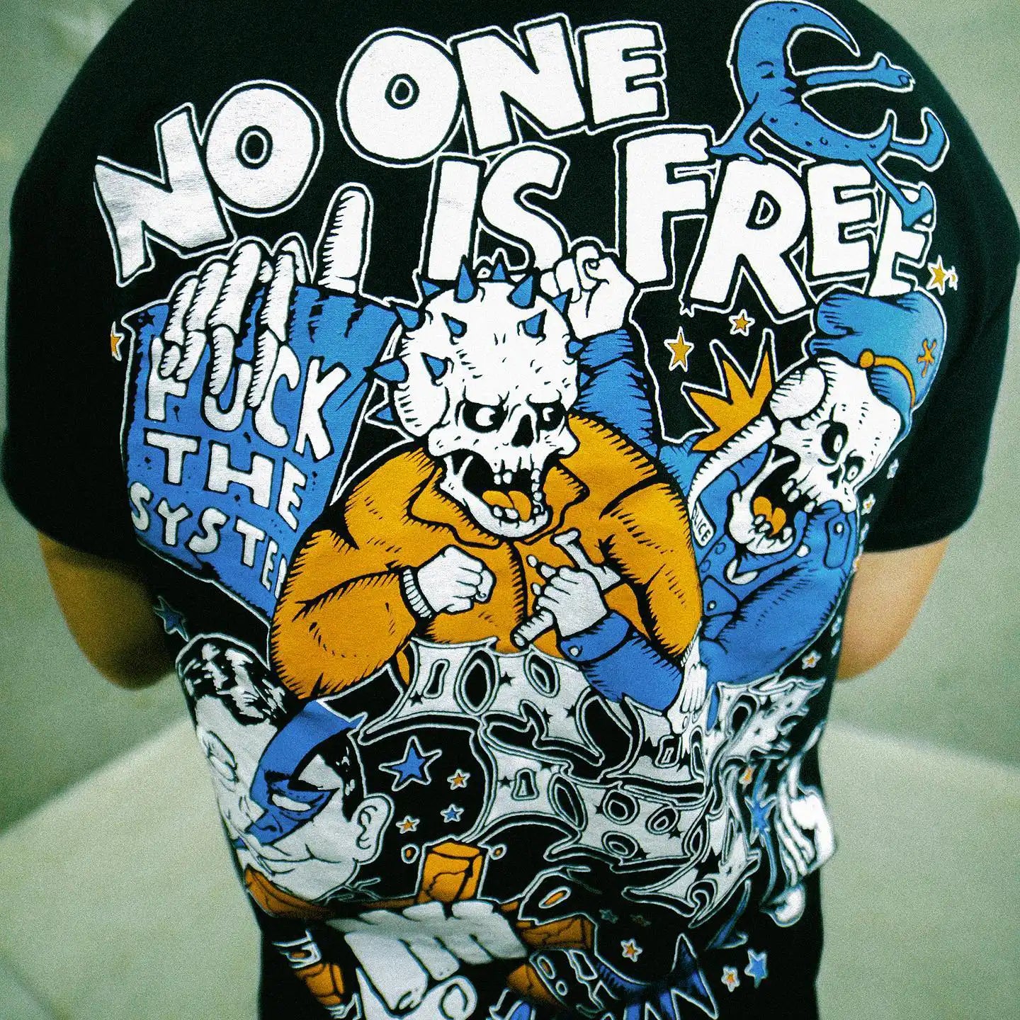 No one is free T-shirt